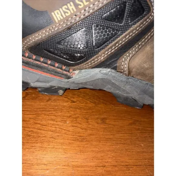 Irish Setter Work Boot Crosby Leather Safety Toe Mens Size 14 D - Picture 5 of 9